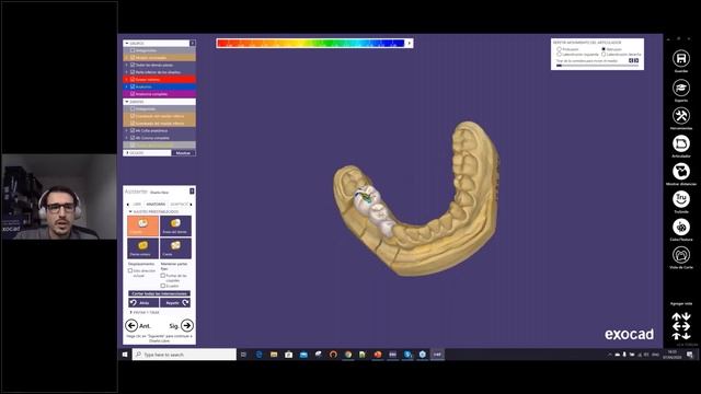 exocad DentalCAD 2020 WEBINAR - Articulador Virtual (en español) смотреть онлайн