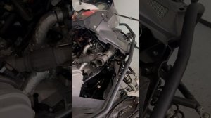 Замена масляного фильтра на снегоходе Стелс Витязь