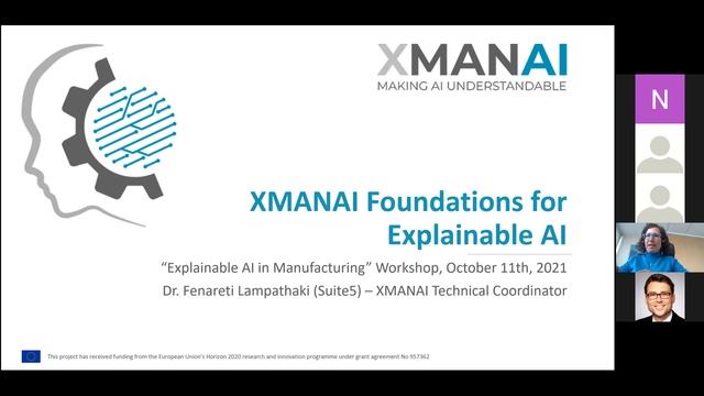 AI-MAN WORKSHOP Explainable AI in Manufacturing, Oct 11, 2021 смотреть онлайн