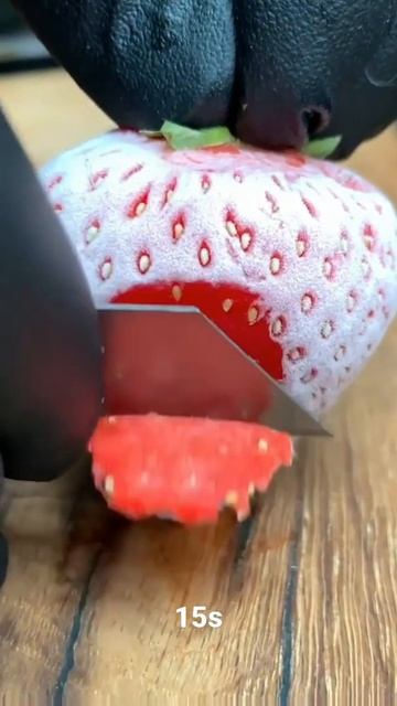 Strawberry Cutting #shorts #shortvideo #shortsfeed #ytshorts #trending #short #shorts