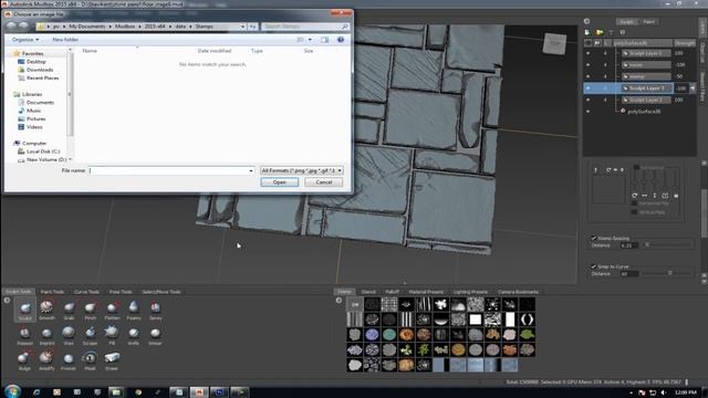 how to use stamp and brush in mudbox pt 1 | mudbox stamp | mudbox brush | mudbox sculpting tutorial смотреть онлайн