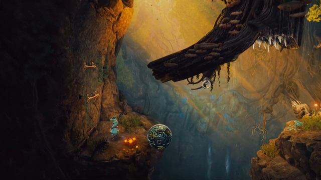 Trine 4 The Nightmare Prince Прохождение 10 Барсучья нора смотреть онлайн