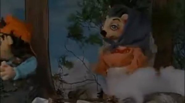 Ёжикик в чемоданчике. Фиолетовый чемоданчик.