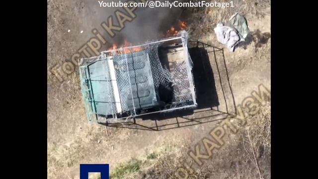 Ukrainian forces destroy a Desert Cross 1000 - 3 in the Lyptsi area 5/28/24 смотреть онлайн