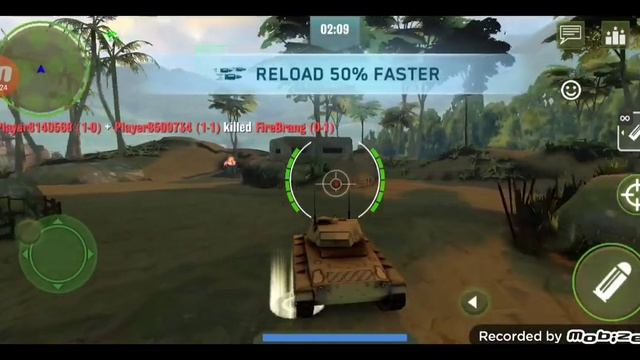 War Machines/ Tank battle, Gameplay смотреть онлайн