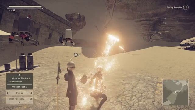 NieR:Automata Weapon Test смотреть онлайн
