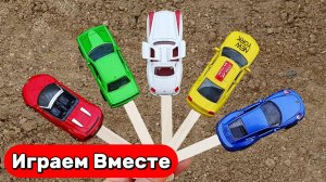 Машинки мультики 🚗 Учим цвета и названия машинок ! Развивающие игрушки ! Видео для детей