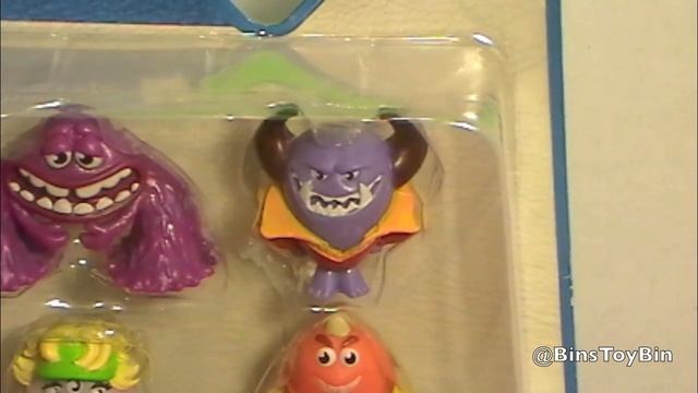 Disney Summer #7: MONSTERS UNIVERSITY Mini Figures Walmart Exclusives Review! by Bin's Toy Bin смотреть онлайн