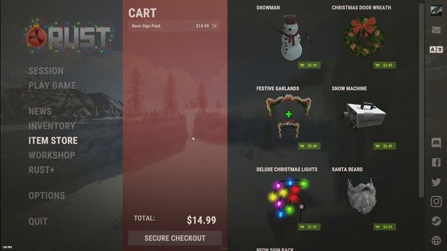 Rust Seasons Beatings | Holiday 2020, Neon Signs, Ice Walls, Sled, & Snow Blaster #183(Rust Updates смотреть онлайн