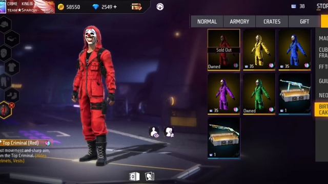 I got all criminal Bundles || FREE FIRE || Ak47 Gaming смотреть онлайн