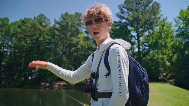 Fishing Small HIDDEN PONDS For BIG Bass! (Bank Fishing)