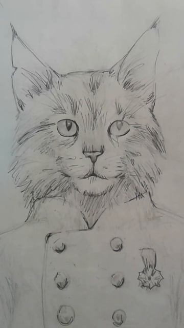 арт Кот-офицер смотреть онлайн