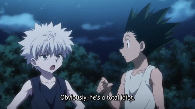 Gon And Killua - Obviously he's an idiot смотреть онлайн