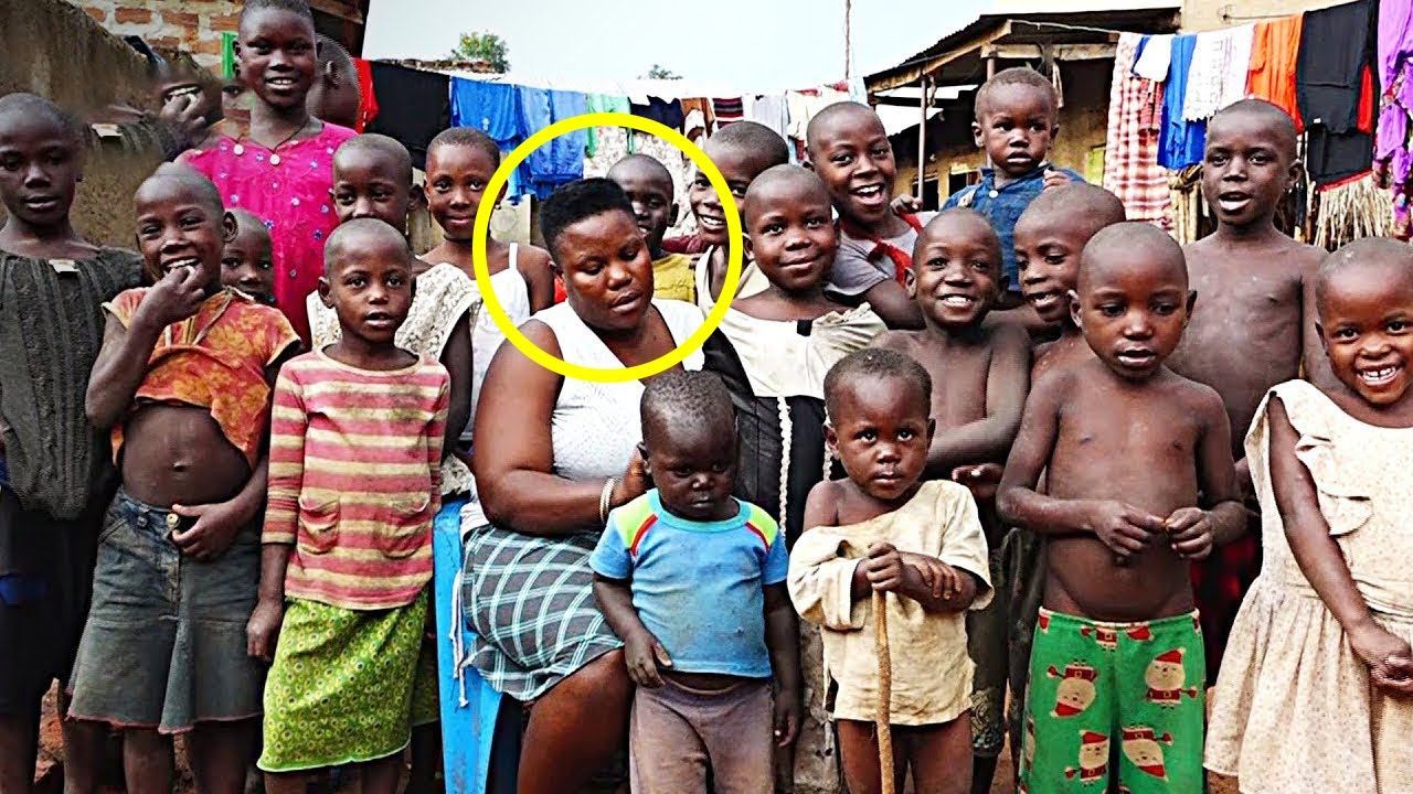 Как живет женщина, которая родила 44 ребёнка к 40 годам. И воспитывает их одна. смотреть онлайн