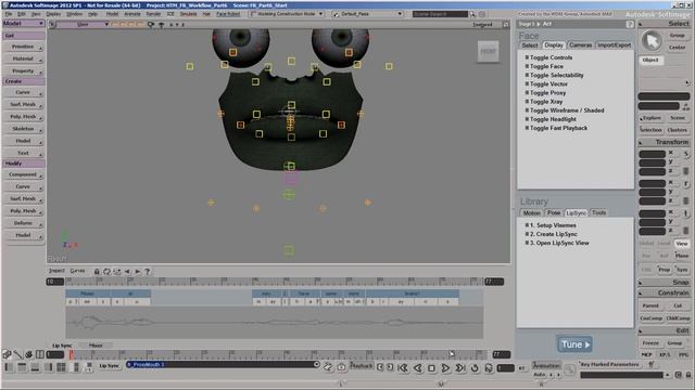 Face Robot Workflow - Part 6: Lip Sync Animation