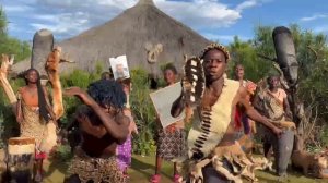 БЮДЖЕТНОЕ ПОЗДРАВЛЕНИЕ из АФРИКИ