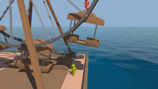 Угараем в Gang Beasts смотреть онлайн