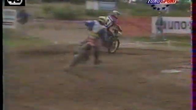 MOTOCROSS GP 250cc 1996 SUEDE TIBRO (RESUME EUROSPORT)