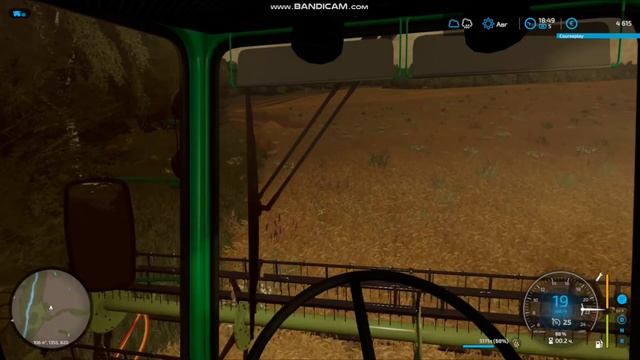 фс 22, малиновка, уборка ячменя смотреть онлайн