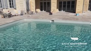 Строительство бассейна из блока