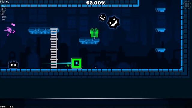 Preview - Super blue pixel level | Geometry dash 2.2 Platformer mode смотреть онлайн