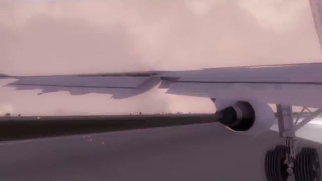 FSX Beluga Airbus A300 B4600 Departure смотреть онлайн