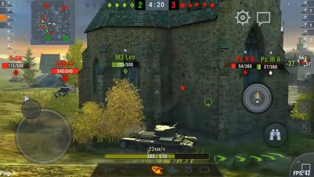 Первая катка в World Of Tanks Blitz смотреть онлайн