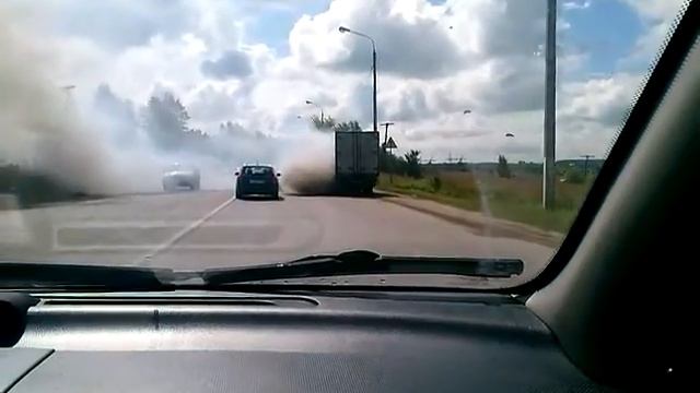 Загорелся на ходу. смотреть онлайн