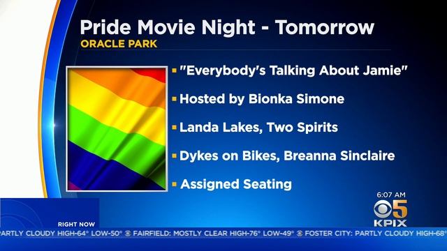 Oracle Park Host San Francisco Pride Movie Nights смотреть онлайн