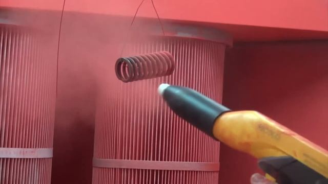 Operation of powder coating gun смотреть онлайн