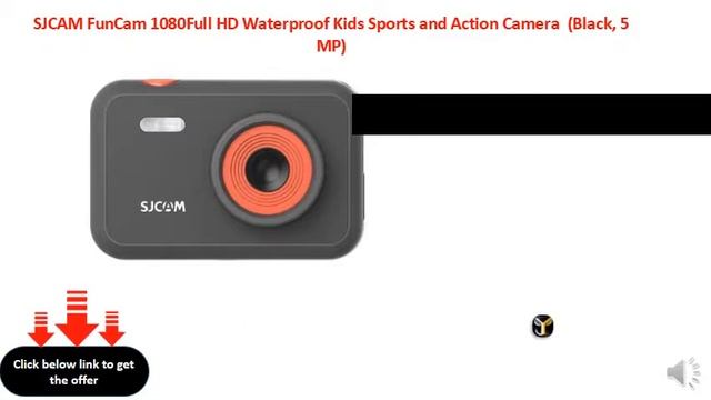 SJCAM FunCam 1080Full HD Waterproof Kids Sports and Action Camera (Black, 5 MP) смотреть онлайн