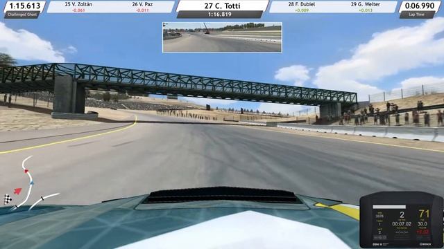 Race Room Racing - Sonoma Raceway - Mercedes AMG GT4 смотреть онлайн