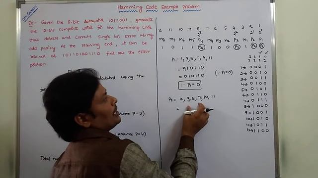 12 Bit Hamming Code || Hamming Code Example || Hamming Code || Error Detection and Correction Code смотреть онлайн