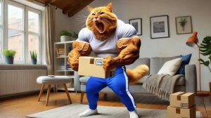 Видео для детей. Котик папа и котик малыш и их приключения. Детям