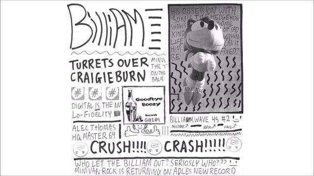 BILLIAM - "Turrets Over Craigieburn EP" (2022, full Goodbye Boozie 7") смотреть онлайн