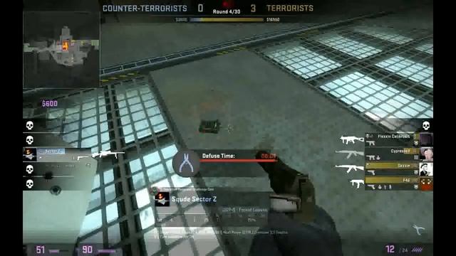 CSGO: Super Sly Ninja Defuse смотреть онлайн