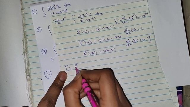 Evaluate integral 2x+1/x²+x+1 dx смотреть онлайн