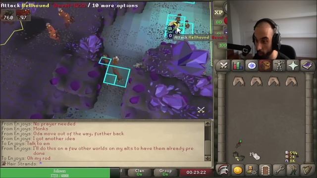 Odablock Learns How To AFK Burst HELLHOUND Slayer Tasks смотреть онлайн