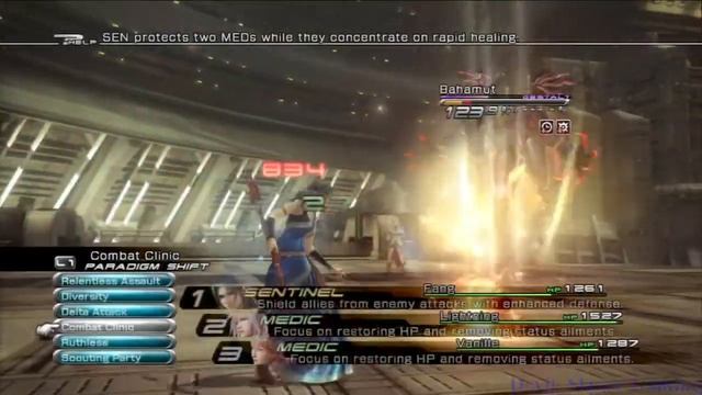 Final Fantasy XIII (HD) Fang's Eidolon: Bahamut HD 720p смотреть онлайн
