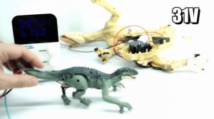 I applied high voltage to various kids toys. #22