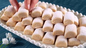 Простое печенье на воде!  За 5 минут быстро и вкусно! Готовьте хоть каждый день