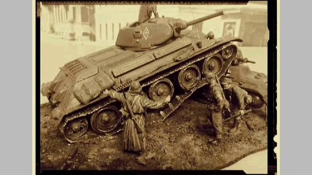 Миниатюра 1:35. Танковый таран 1941 года. смотреть онлайн