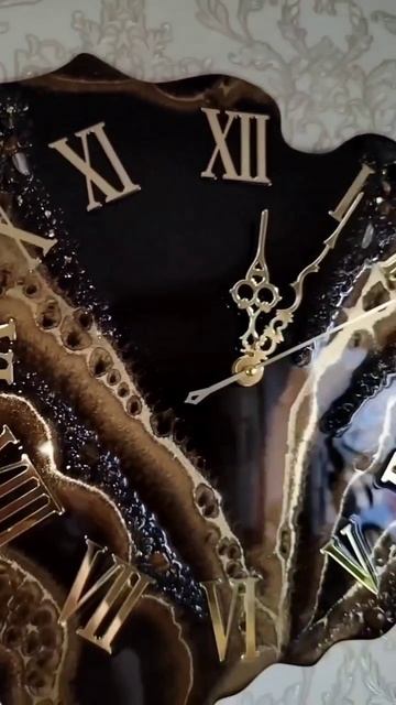 Часы из эпоксидной смолы смотреть онлайн