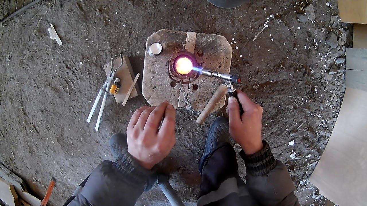 Литьё латуни в домашних условиях. смотреть онлайн