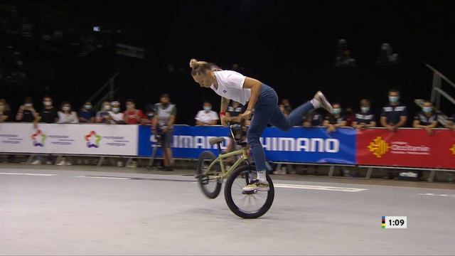 Celine Vaes | 3rd BMX Flatland Women Finals | 2021 UCI Urban Cycling World Championships смотреть онлайн