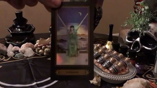 Tarot card meanings part 2 of 2 (4 of wands - 3 of swords) смотреть онлайн