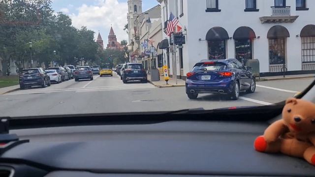 Последний день отпуска* Пляж* Тропическая жара в Сент-Огастине и тропический ливень