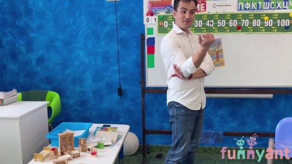 Занятие Английским языком у дошкольников English Lesson Funny Ant Malahovka