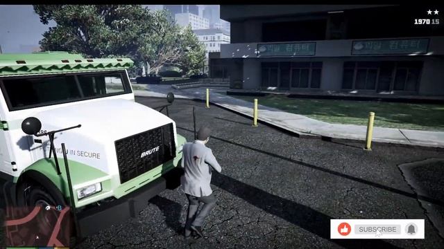 Robbing Gruppe 6 Money Car In GTA V | #gta5  | @mr.donya_plays