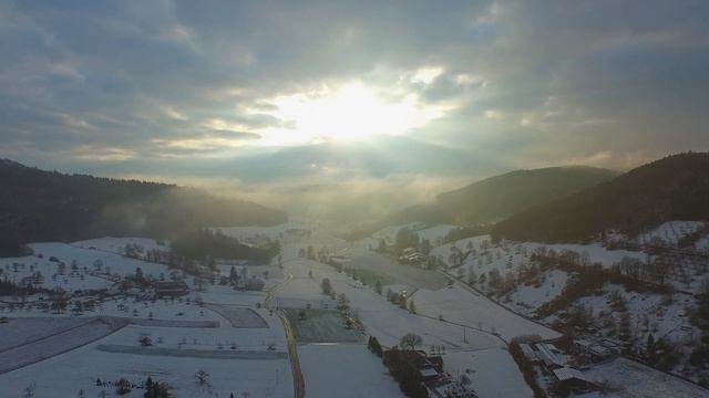 DJI Phantom 3 - Winter Flight in 4K смотреть онлайн